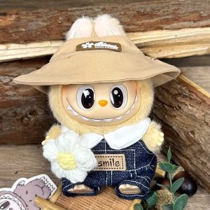 New Spring Wild (hat + T-shirt + suspenders + corsage)
